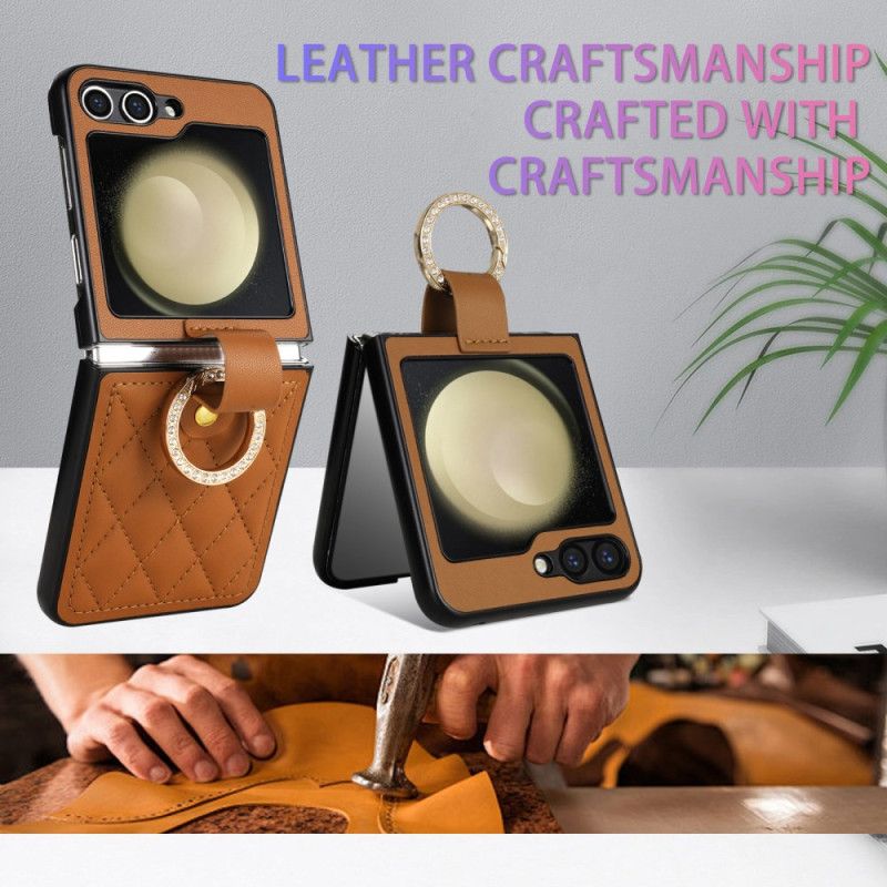 Skal Samsung Galaxy Z Flip 7 Fe Klassisk Quiltad