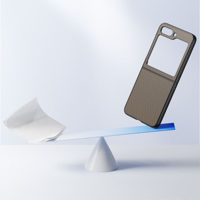 Skal Samsung Galaxy Z Flip 7 Fe Kolfiberfinish