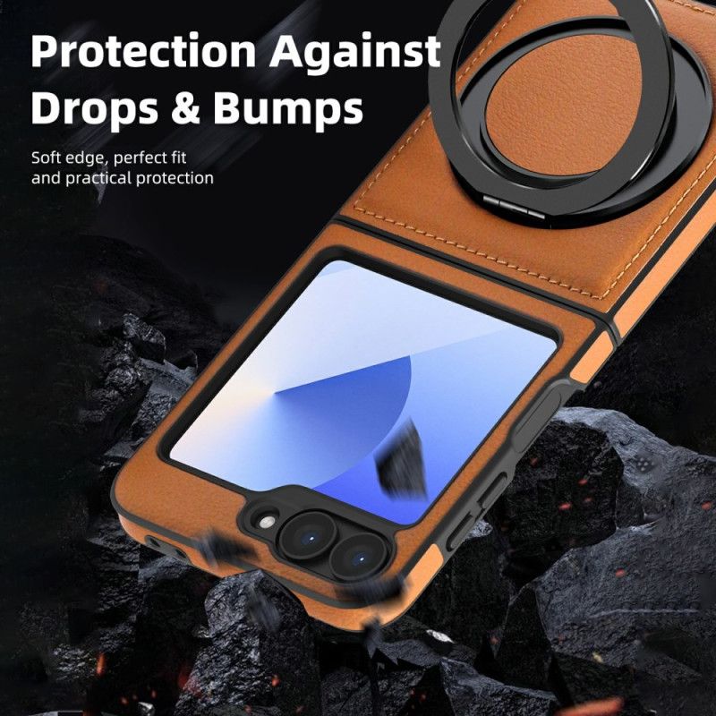 Skal Samsung Galaxy Z Flip 7 Fe Kompatibel Ringhållare Magsafe