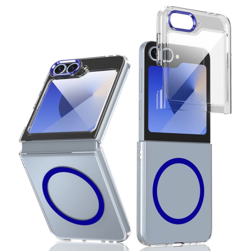 Skal Samsung Galaxy Z Flip 7 Fe Magsafe-kompatibel Genomskinlig Med Skärmskydd