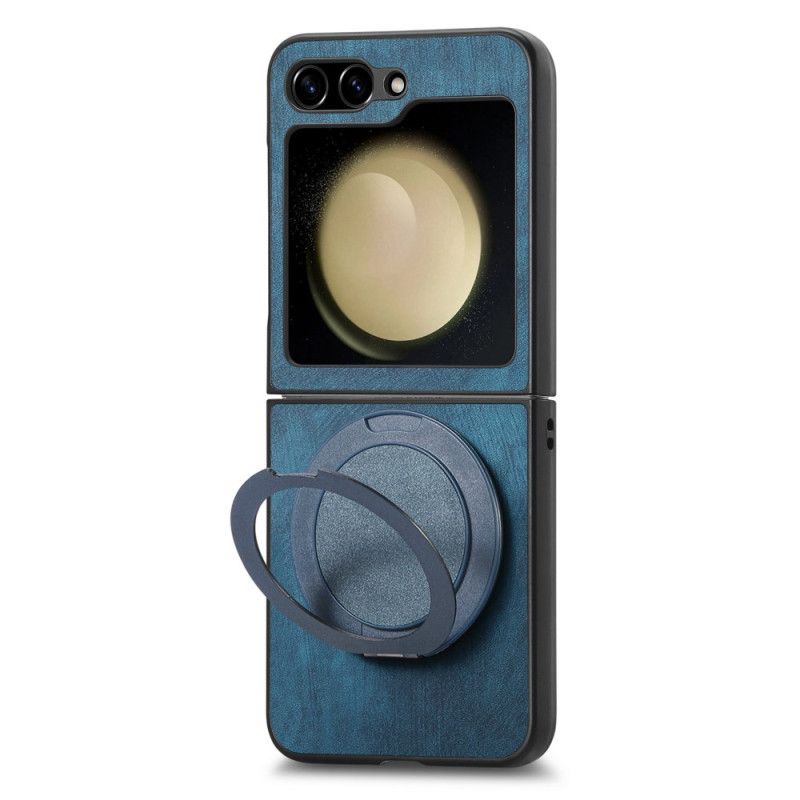 Skal Samsung Galaxy Z Flip 7 Fe Mockaeffekt Med Roterande Stativ