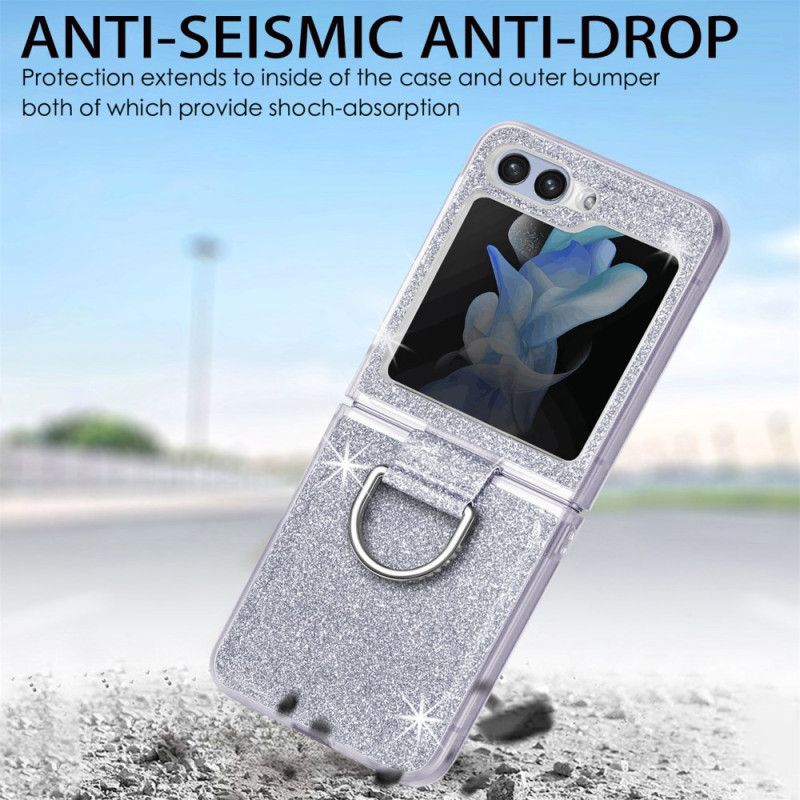 Skal Samsung Galaxy Z Flip 7 Fe Paljetter Och Strass