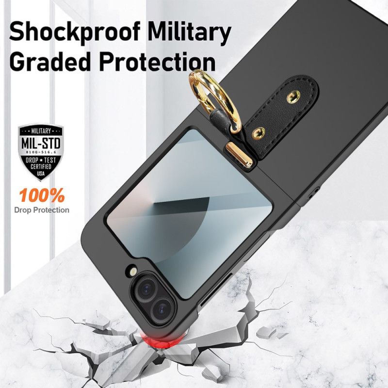 Skal Samsung Galaxy Z Flip 7 Fe Ringhållare Och Skyddsfilm