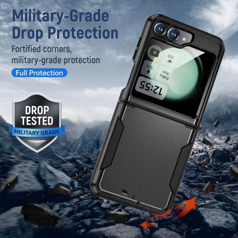 Skal Samsung Galaxy Z Flip 7 Fe Robust Metalleffekt