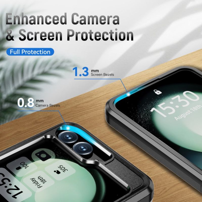 Skal Samsung Galaxy Z Flip 7 Fe Robust Metalleffekt