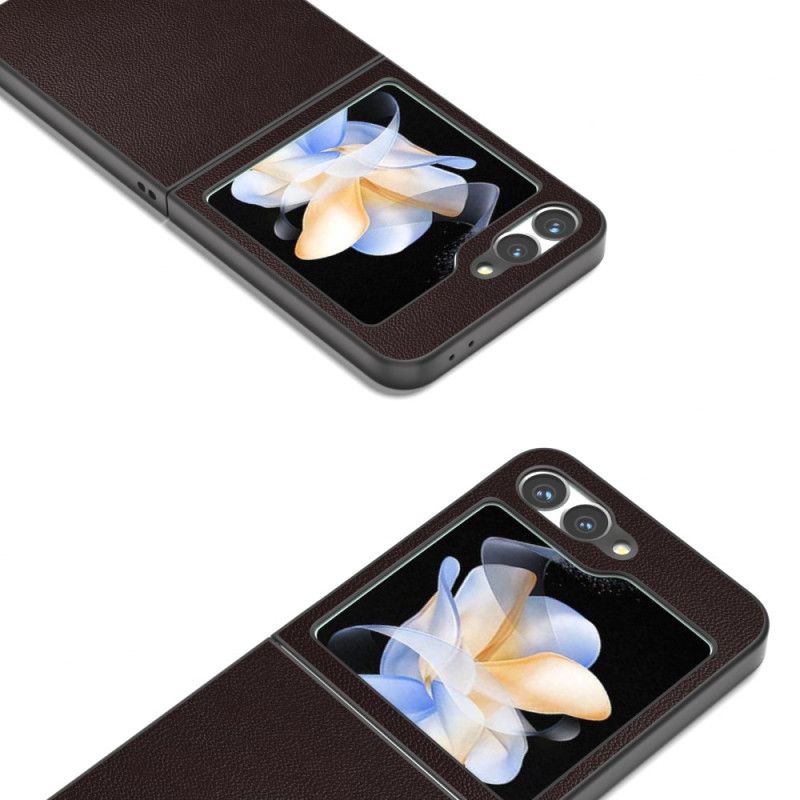 Skal Samsung Galaxy Z Flip 7 Fe Subtilt Läder