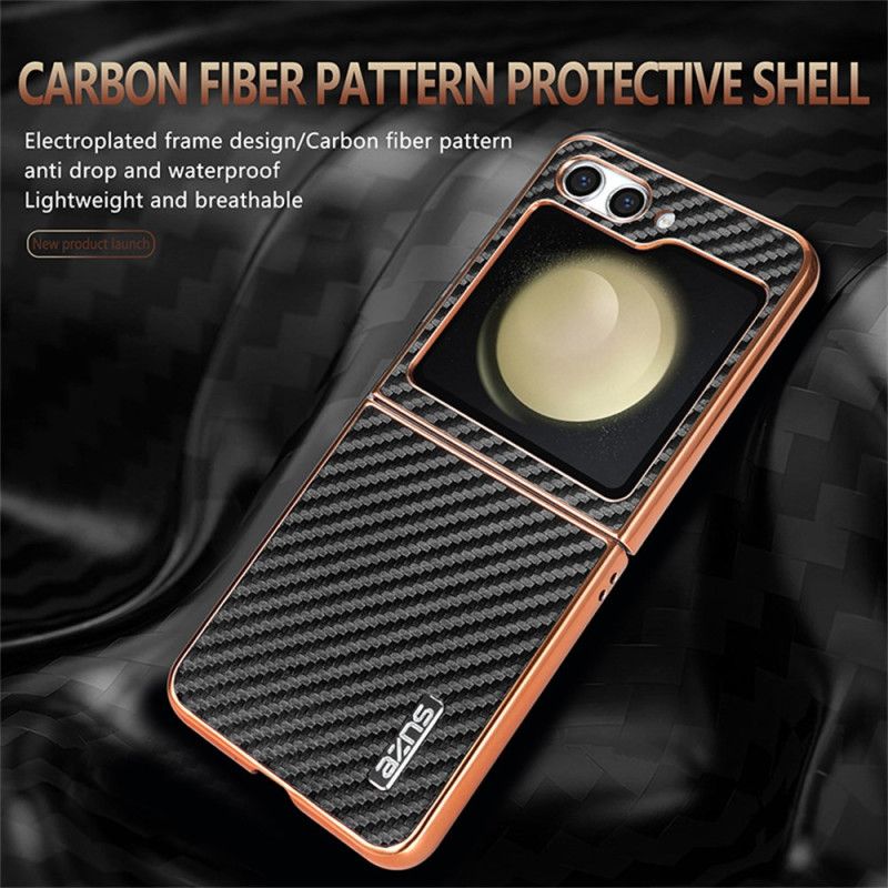 Skal Samsung Galaxy Z Flip 7 Fe Telefonfodral Azns Kolfiber