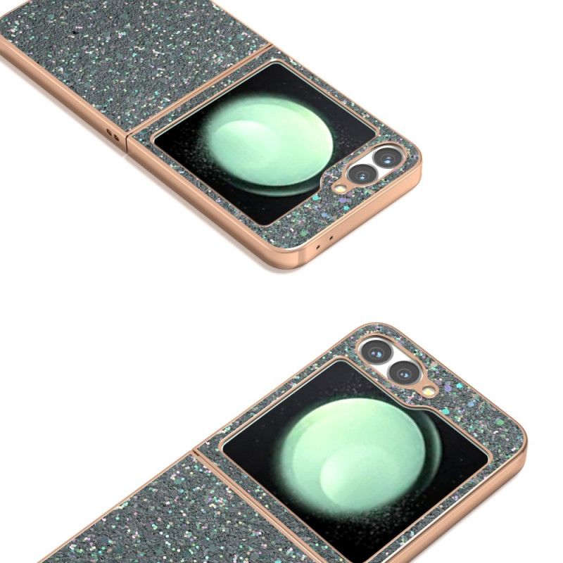 Skal Samsung Galaxy Z Flip 7 Fe Telefonfodral Glitterdesign