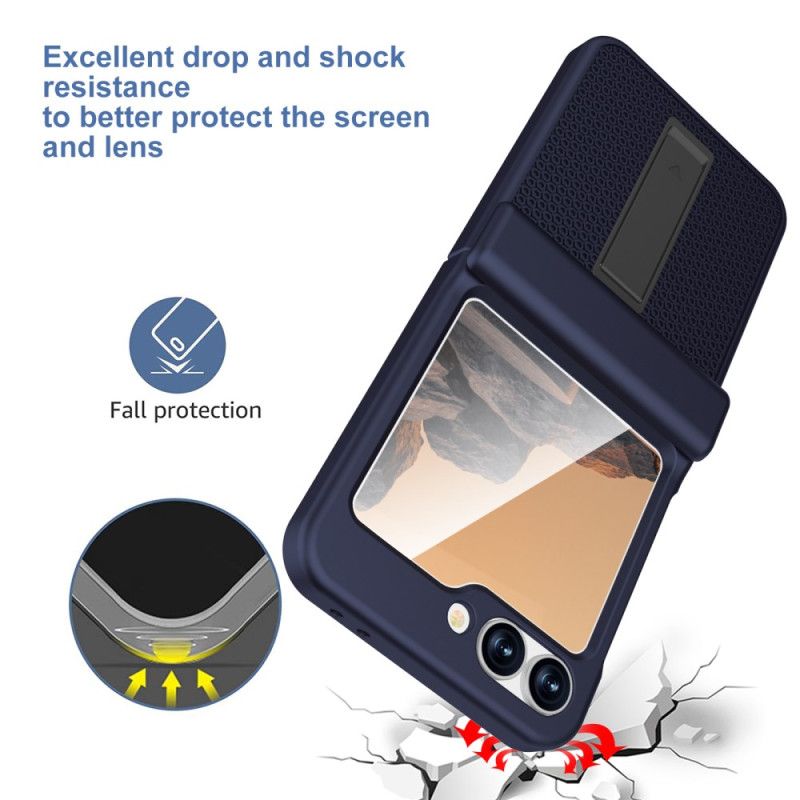 Skal Samsung Galaxy Z Flip 7 Fe Telefonfodral Integrerat Stativ