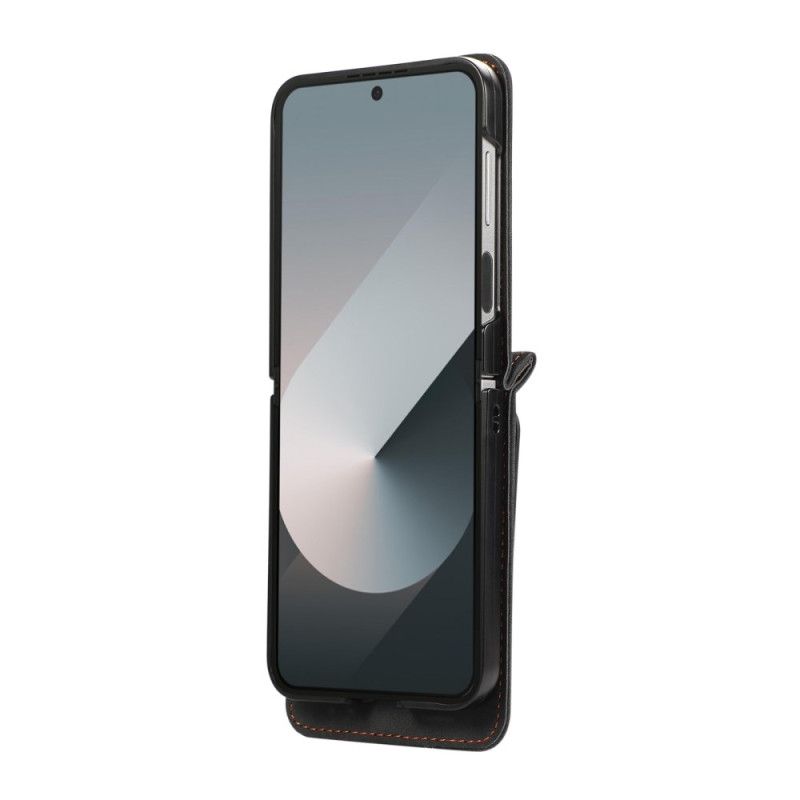Skal Samsung Galaxy Z Flip 7 Fe Telefonfodral Korthållare Och Axelrem