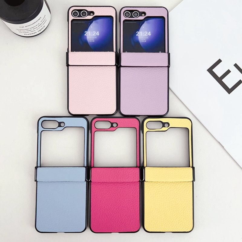 Skal Samsung Galaxy Z Flip 7 Fe Telefonfodral Litchimönster