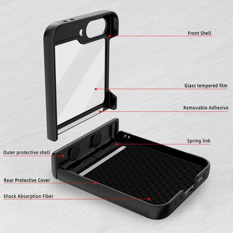 Skal Samsung Galaxy Z Flip 7 Fe Telefonfodral Strukturerad