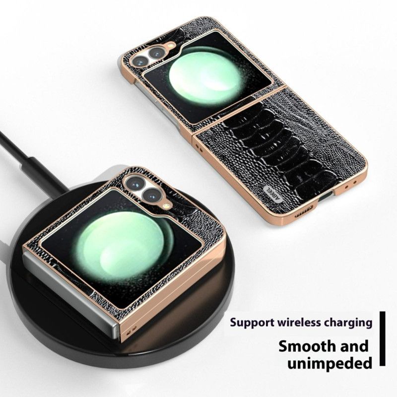 Skal Samsung Galaxy Z Flip 7 Fe Telefonfodral Style Croco