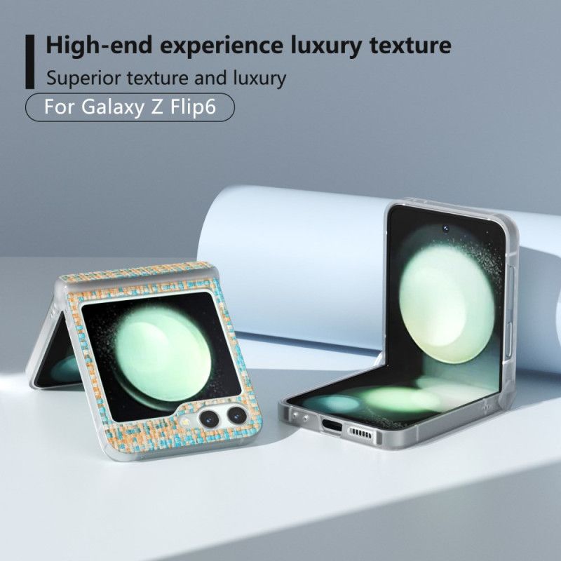 Skal Samsung Galaxy Z Flip 7 Fe Tygeffekt