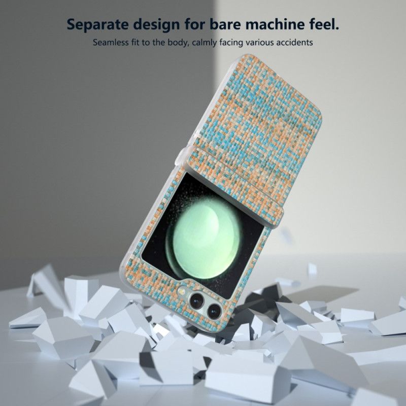 Skal Samsung Galaxy Z Flip 7 Fe Tygeffekt