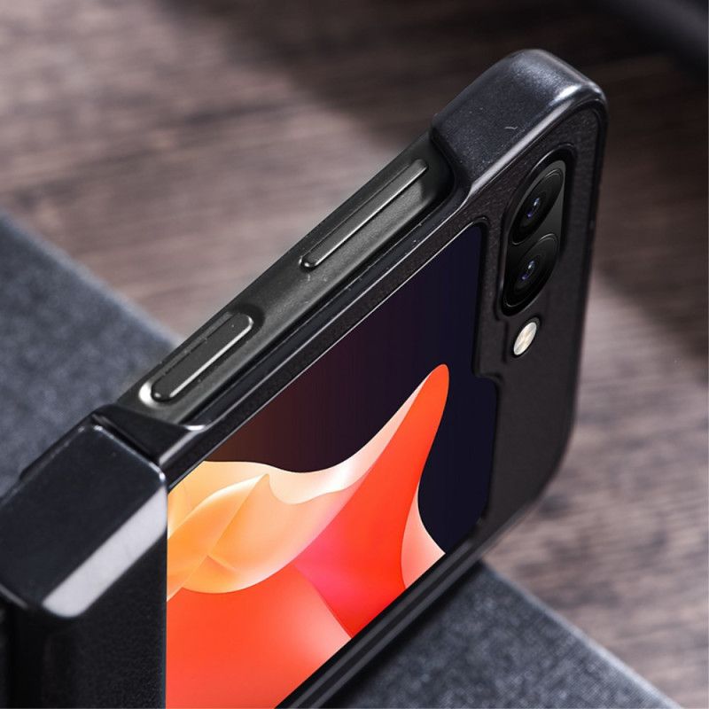 Skal Samsung Galaxy Z Flip 7 Fe Ultratunn Konstläder