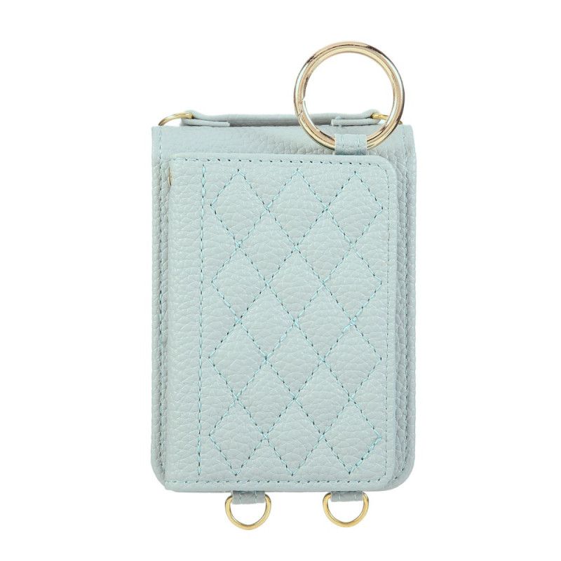 Skal Samsung Galaxy Z Flip 7 Fe Vadderad Med Axelrem