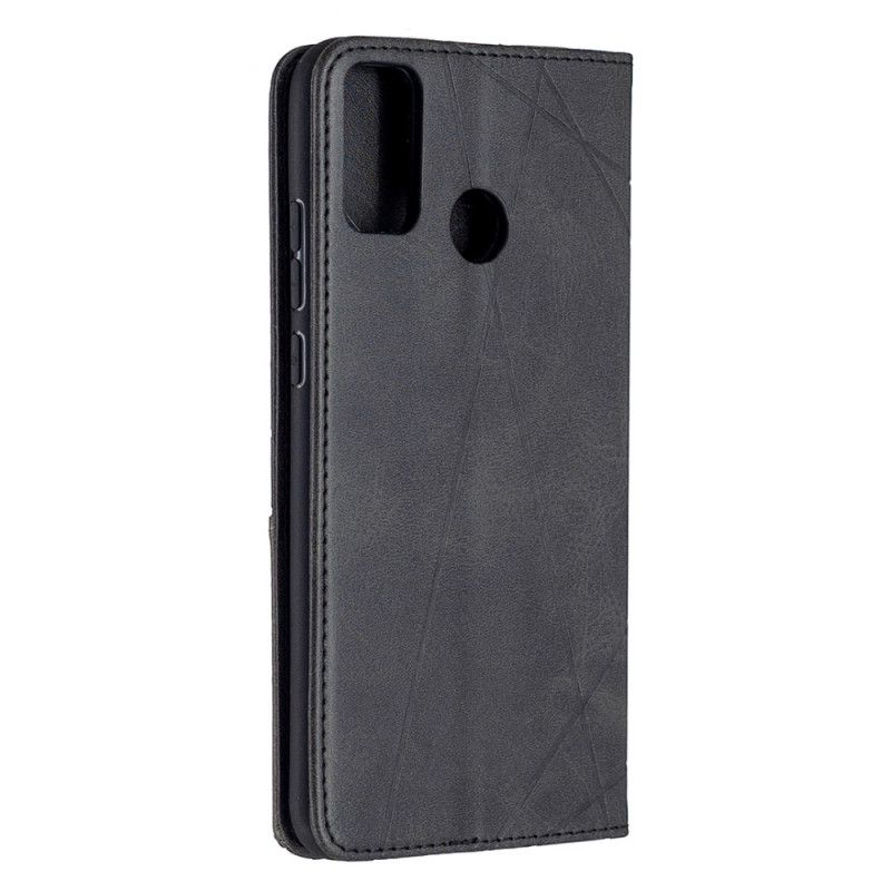Folio-fodral för Honor 9X Lite Svart Artiststil