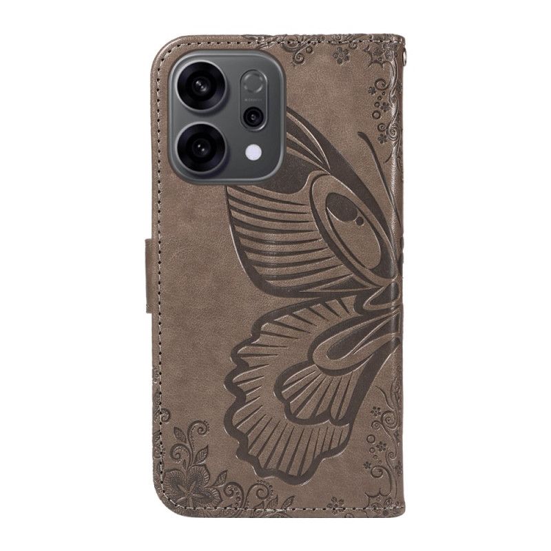 Fodral För Oppo Reno 14f 5g Fjärilsdesign