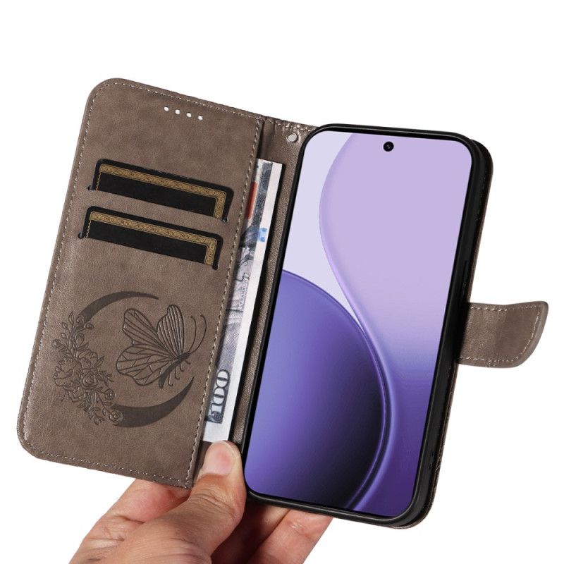 Fodral För Oppo Reno 14f 5g Fjärilsdesign