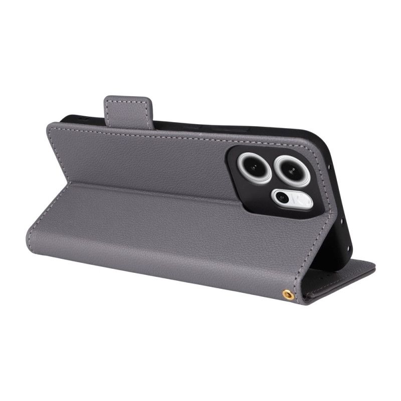 Fodral För Oppo Reno 14f 5g Rem I Konstläder