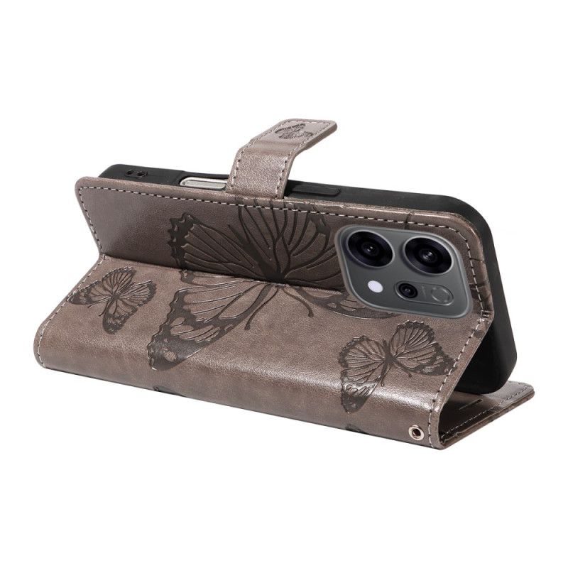 Fodral Oppo Reno 14f 5g Jättefjärilar