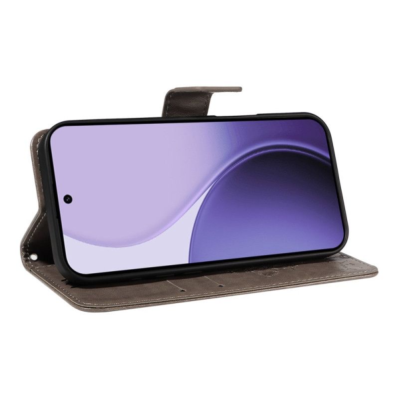 Fodral Oppo Reno 14f 5g Träd Och Katt