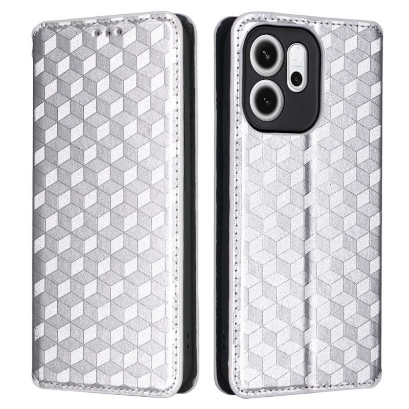 Folio-fodral Oppo Reno 14f 5g Diamantmönster