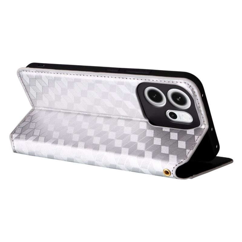 Folio-fodral Oppo Reno 14f 5g Diamantmönster