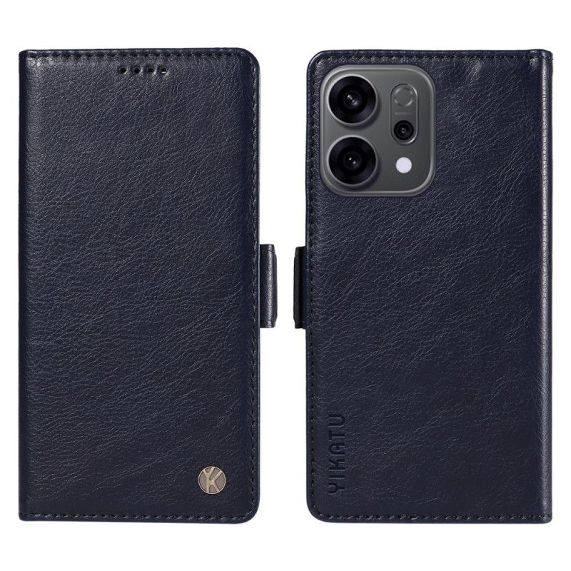 Läderfodral Oppo Reno 14f 5g Telefonfodral Vintage Yikatu
