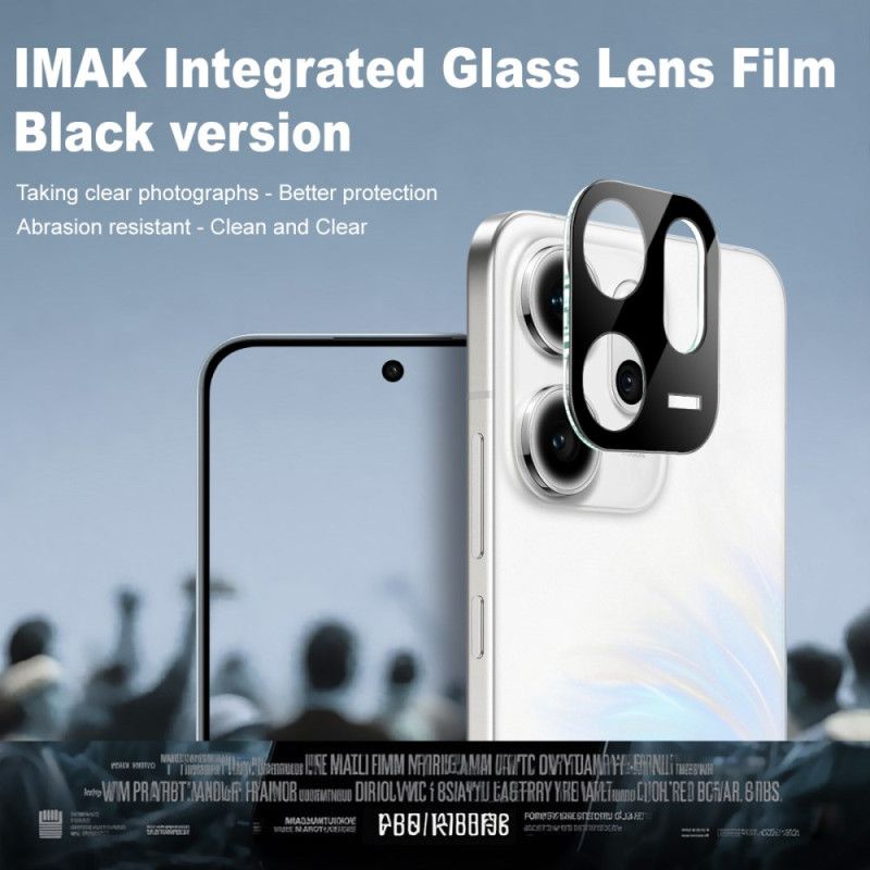 Linsskydd I Härdat Glas För Oppo Reno 14 F 5g (svart Version) Imak