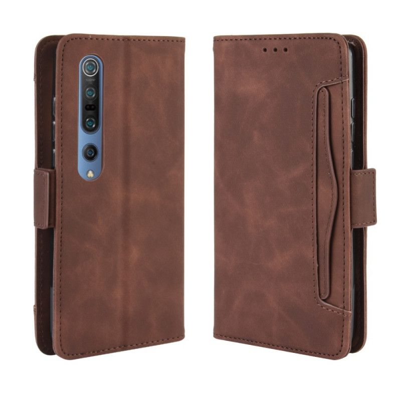 Fodral Xiaomi Mi 10 / 10 Pro Svart Förstklassigt Multikort
