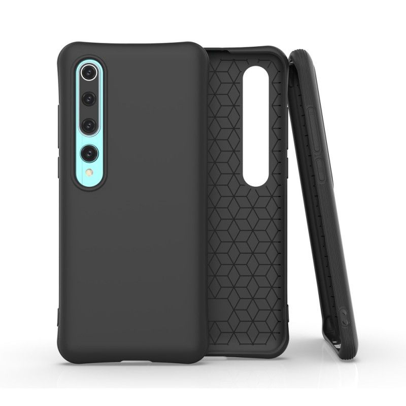 Skal Xiaomi Mi 10 / 10 Pro Svart Flexibel Mattsilikon
