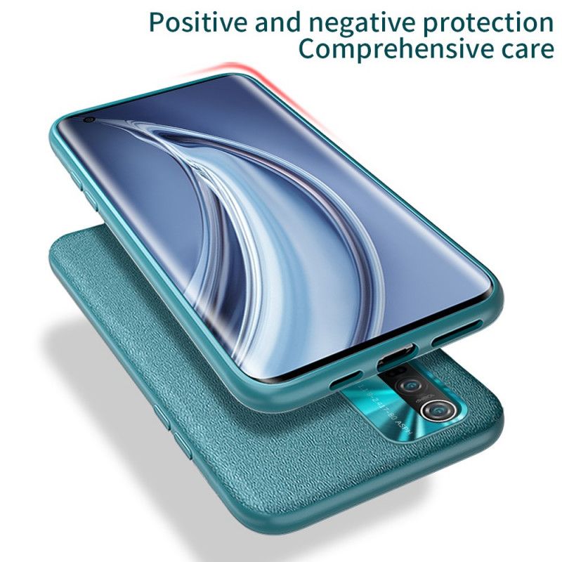 Skal Xiaomi Mi 10 / 10 Pro Svart Hybridlädereffekt