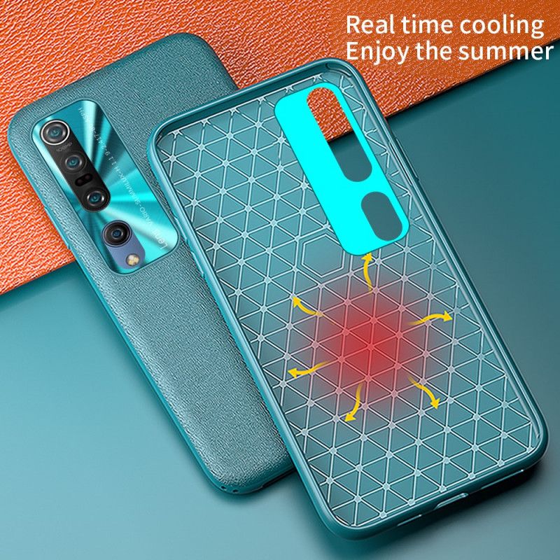 Skal Xiaomi Mi 10 / 10 Pro Svart Hybridlädereffekt