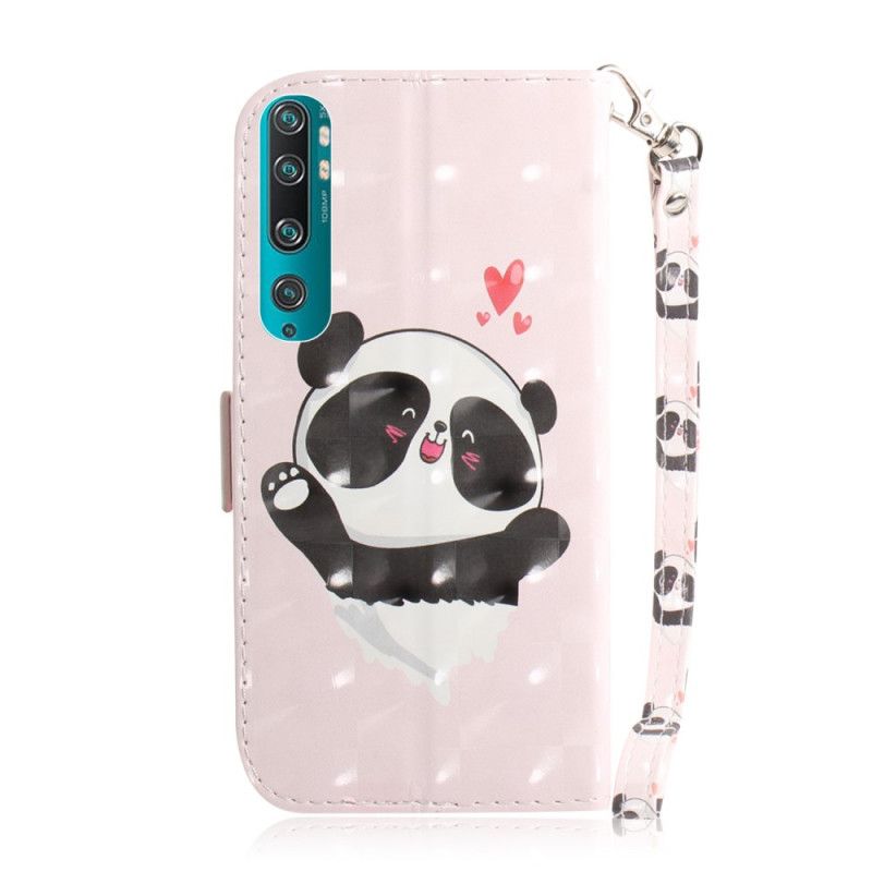 Skyddsfodral Xiaomi Mi 10 / 10 Pro Pandakärlek Med Rem