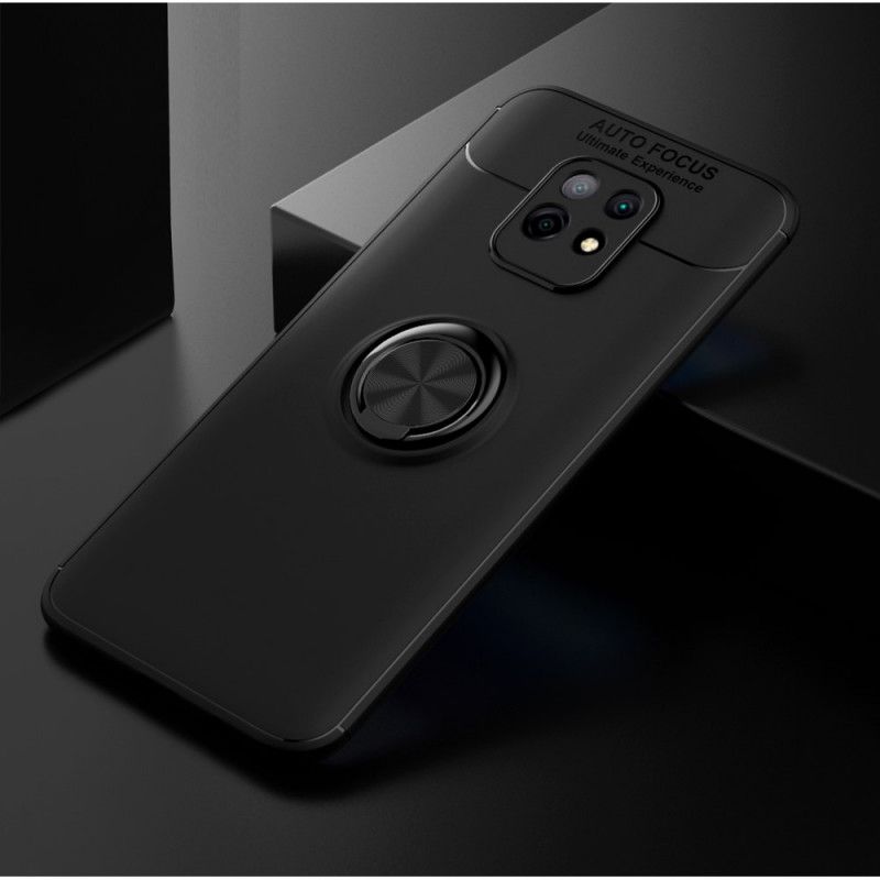 Skal för Xiaomi Redmi 10X / 10X Pro Svart Magnetisk Ring