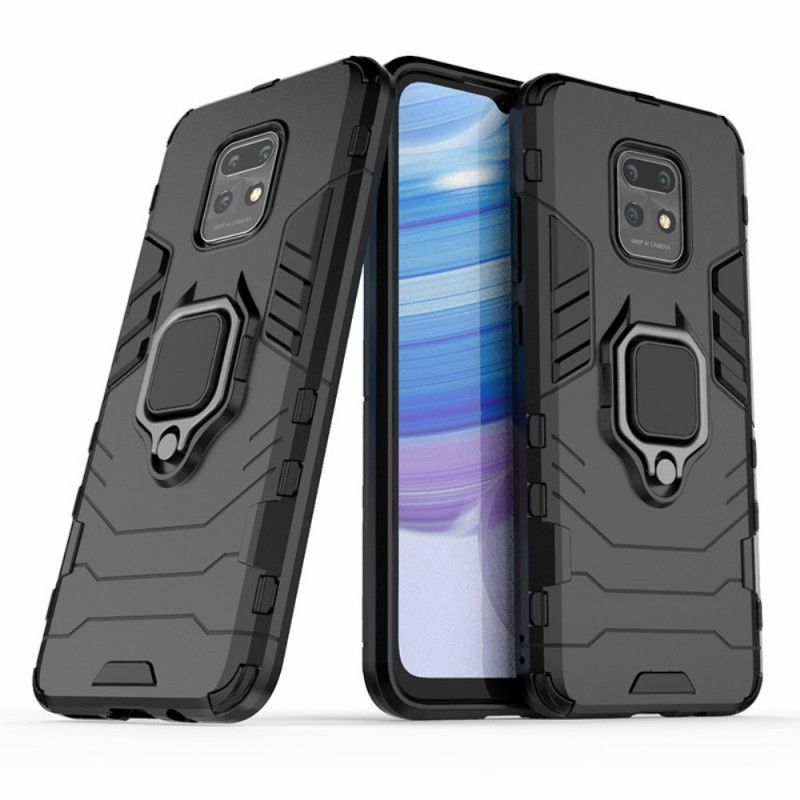 Skal Xiaomi Redmi 10X / 10X Pro Svart Resistent Ring