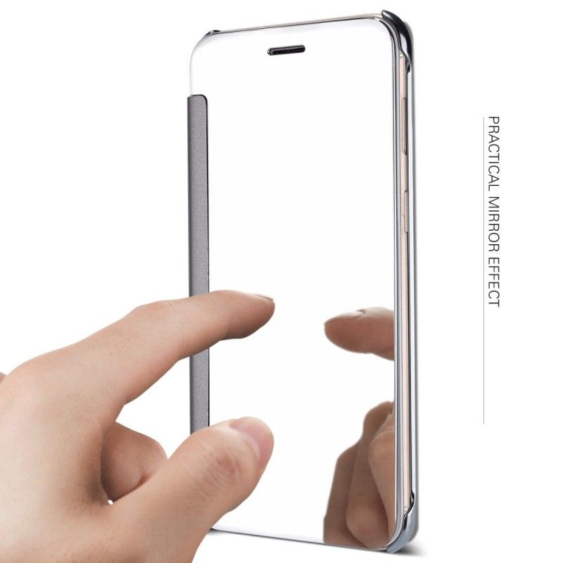Folio-fodral Samsung Galaxy J3 2017 Lila Spegel
