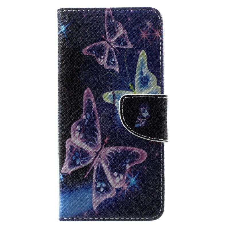 Fodral Samsung Galaxy S8 Plus Lila Fjärilar