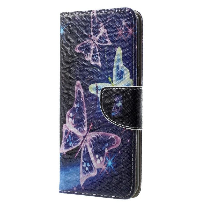Fodral Samsung Galaxy S8 Plus Lila Fjärilar