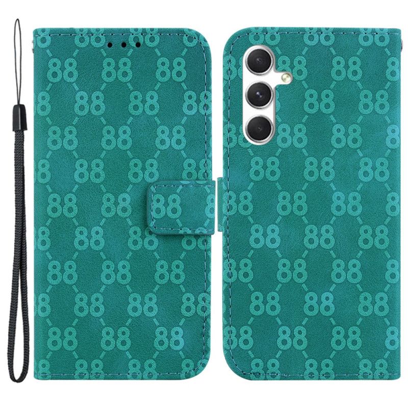 Skyddsfodral Samsung Galaxy S24 5g Design 88 Med Rem