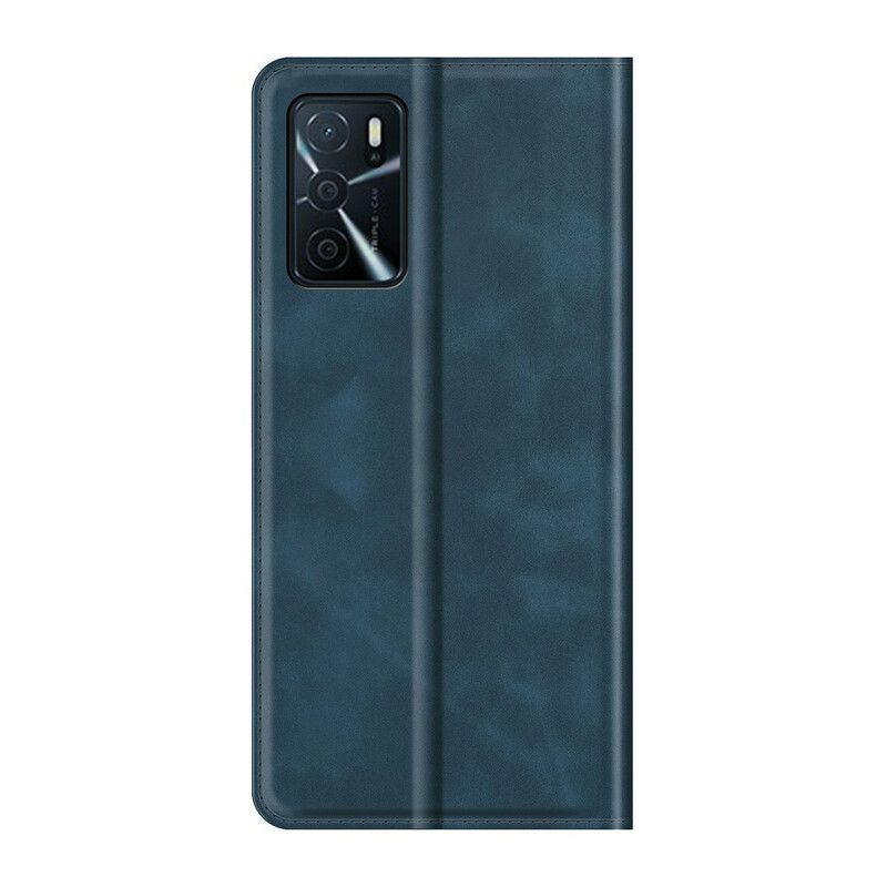 Folio-fodral Oppo A16 / A16s Skin-touch
