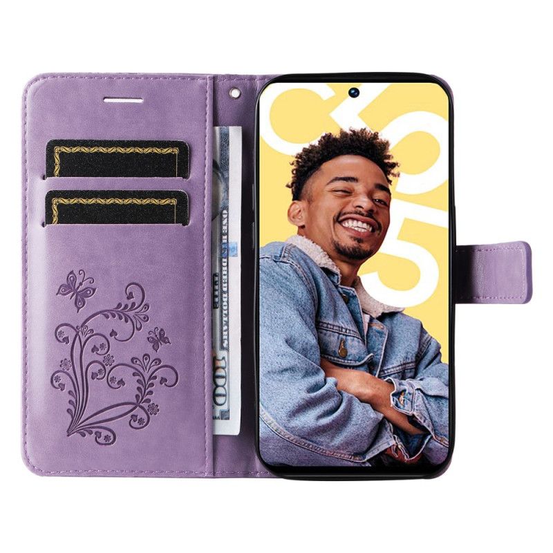 Fodral För Realme C55 Jätte Fjärilsrem