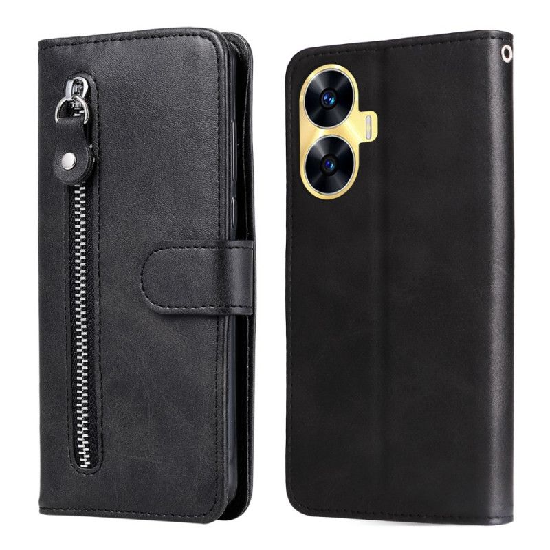 Fodral Realme C55 Myntväska Fram