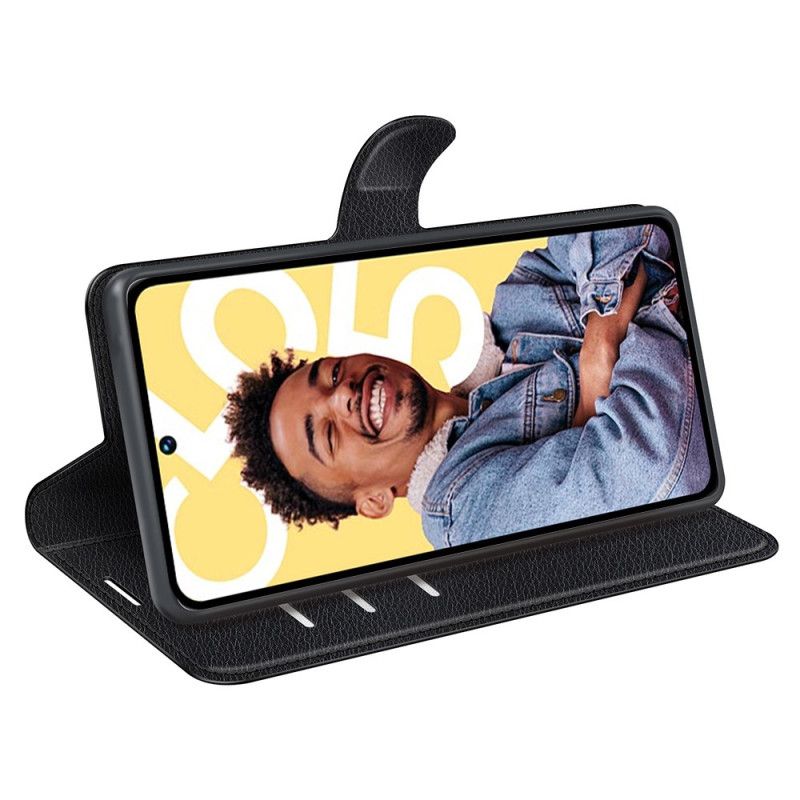 Läderfodral Realme C55 Telefonfodral Klassisk Litchi-imitationsläder