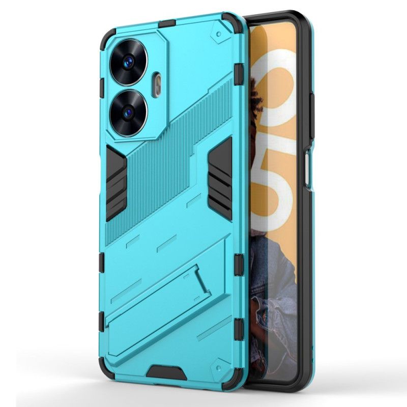 Skal För Realme C55 Avtagbart Handsfree-stativ Med Två Lägen