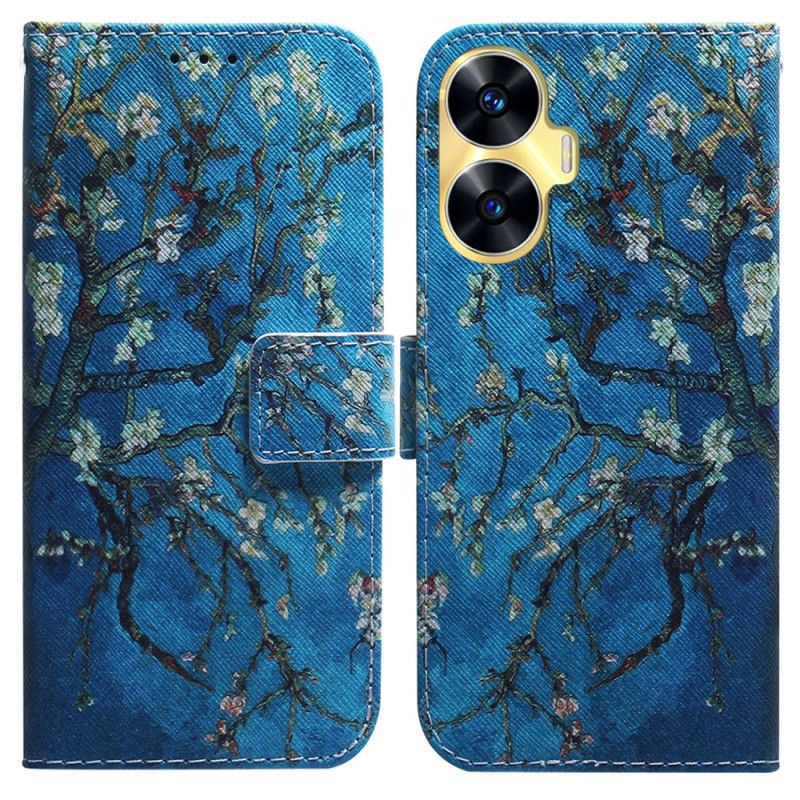 Skyddsfodral Realme C55 Aprikosblommor