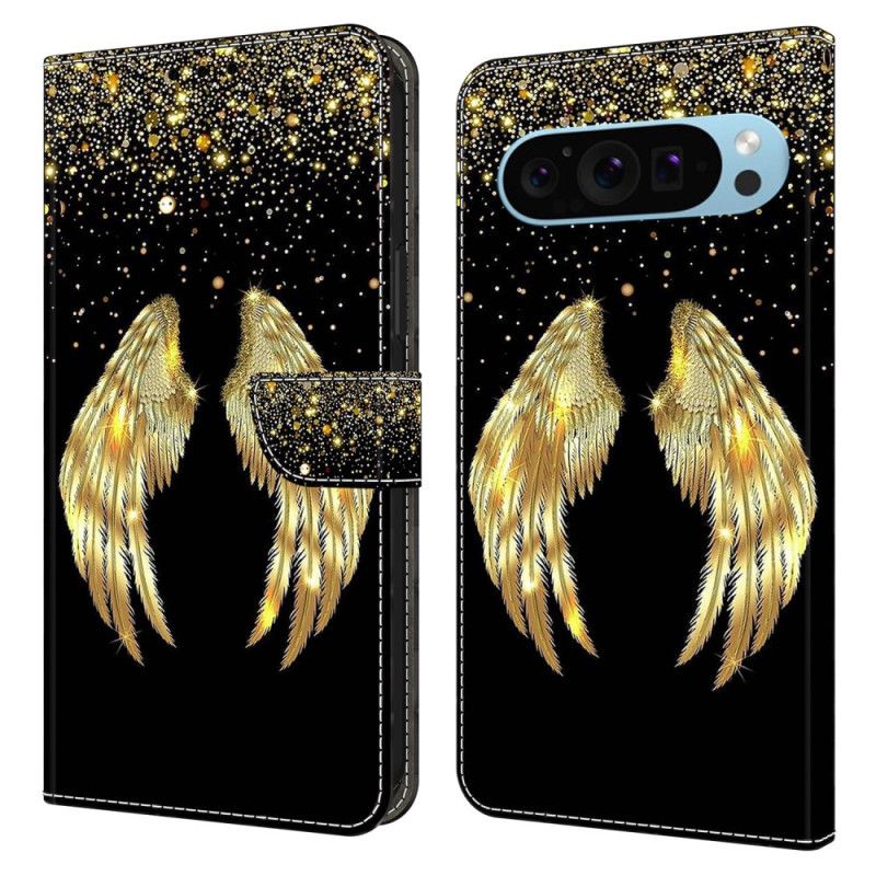 Fodral Google Pixel 9 Pro Gyllene Vingar