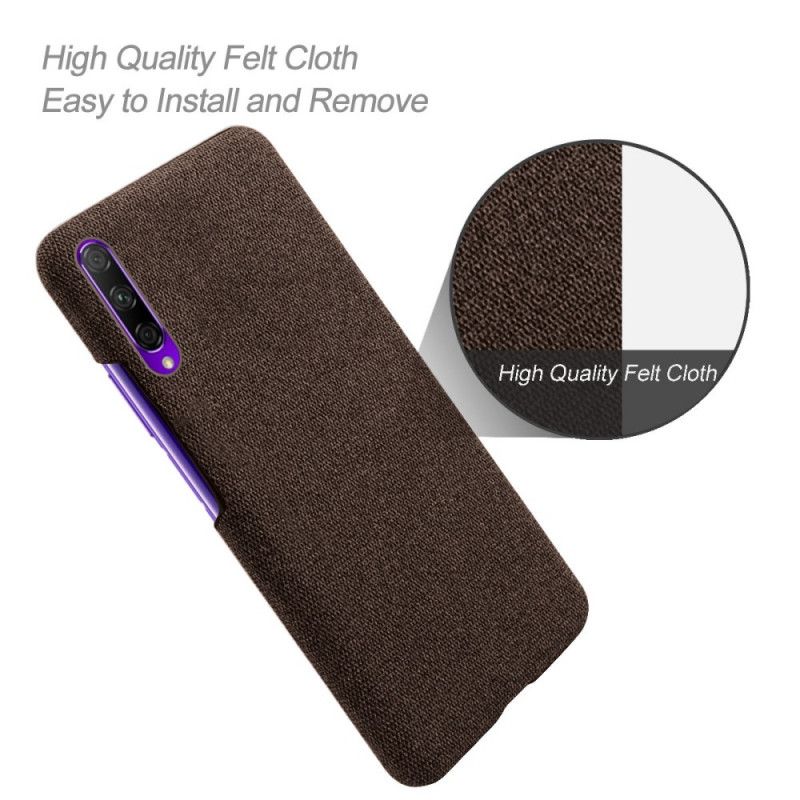 Skal Honor 9X Pro Röd Elegant Tyg